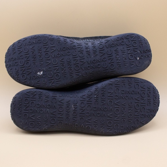 Vionic Alda Black Lizard Loafer Flats Shoes 456ALDA Women's Size 5 - Picture 8 of 8